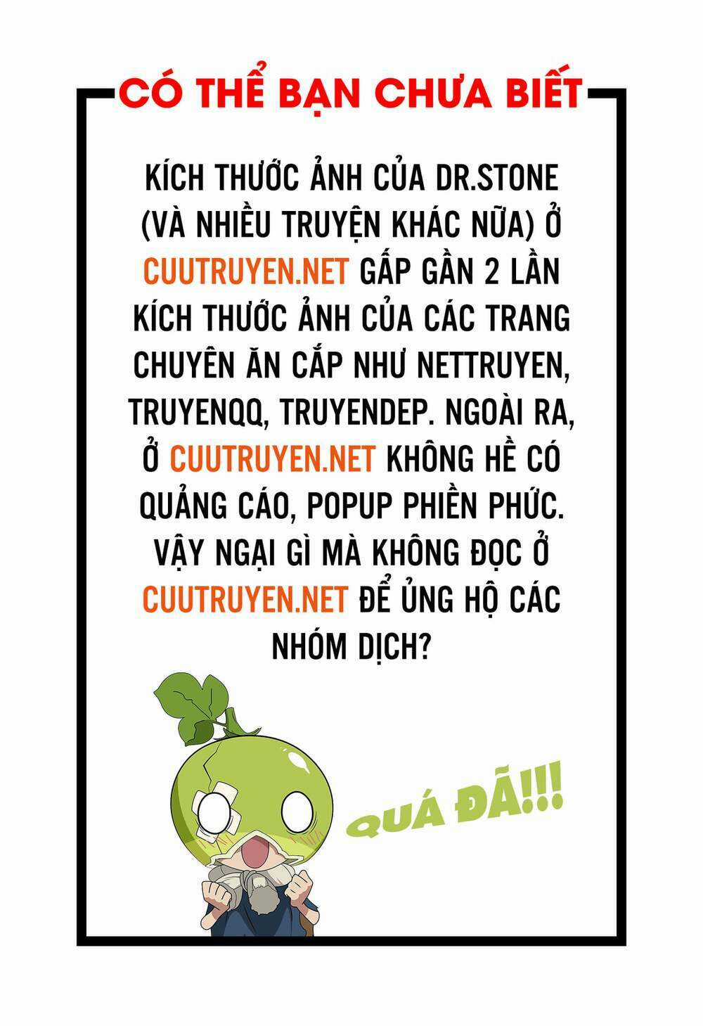 Dr.stone - Hồi Sinh Thế Giới Chapter 203 trang 2