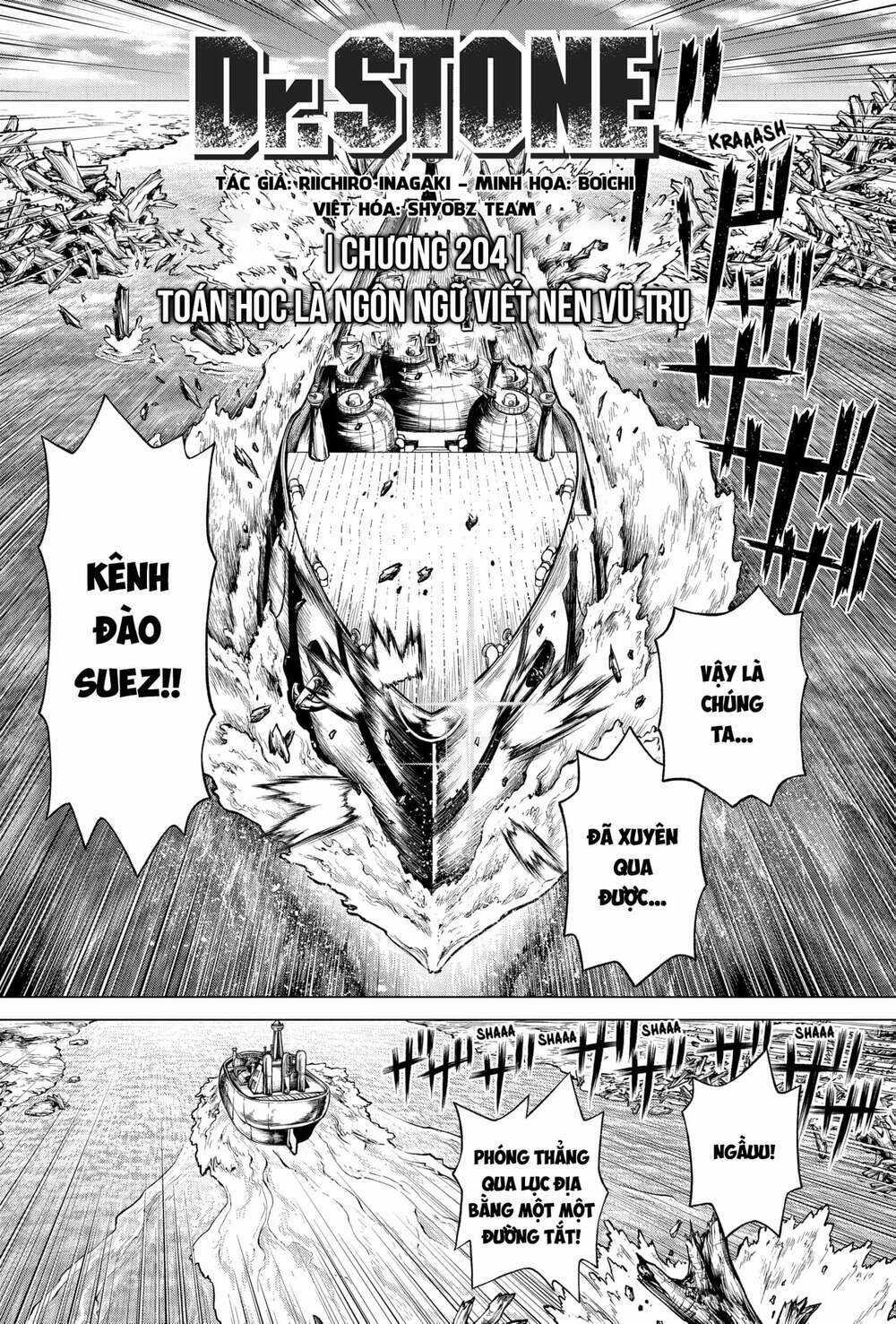 Dr.stone - Hồi Sinh Thế Giới Chapter 204 trang 2