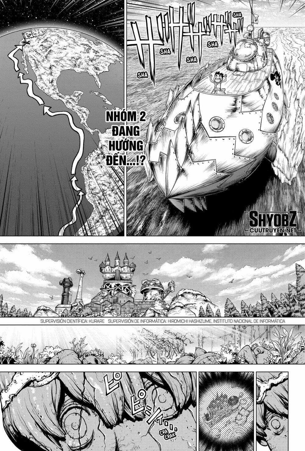 Dr.stone - Hồi Sinh Thế Giới Chapter 206 trang 3