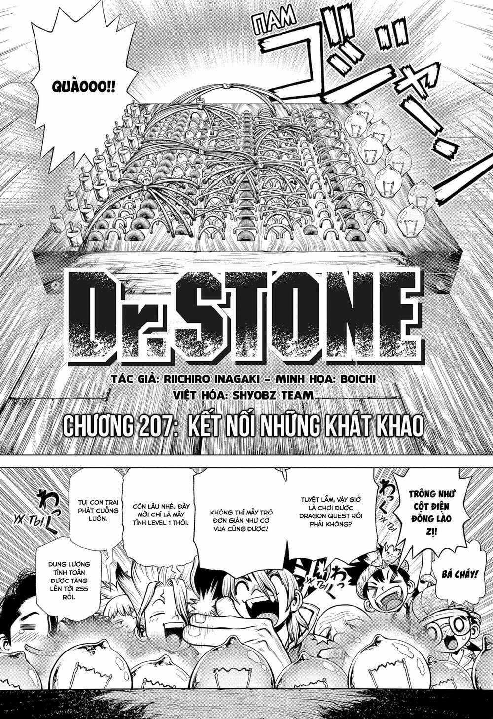 Dr.stone - Hồi Sinh Thế Giới Chapter 207 trang 2