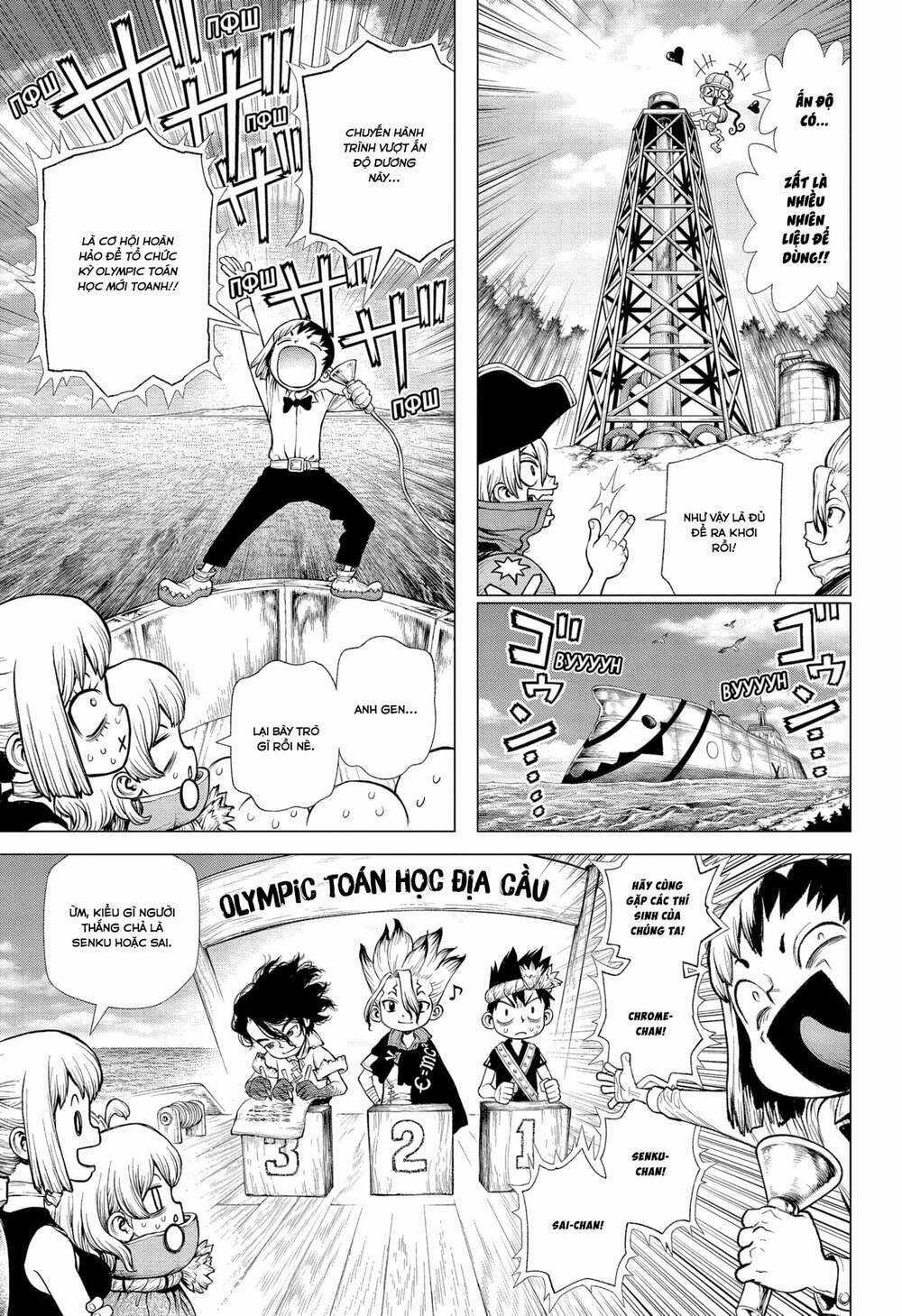 Dr.stone - Hồi Sinh Thế Giới Chapter 208 trang 14