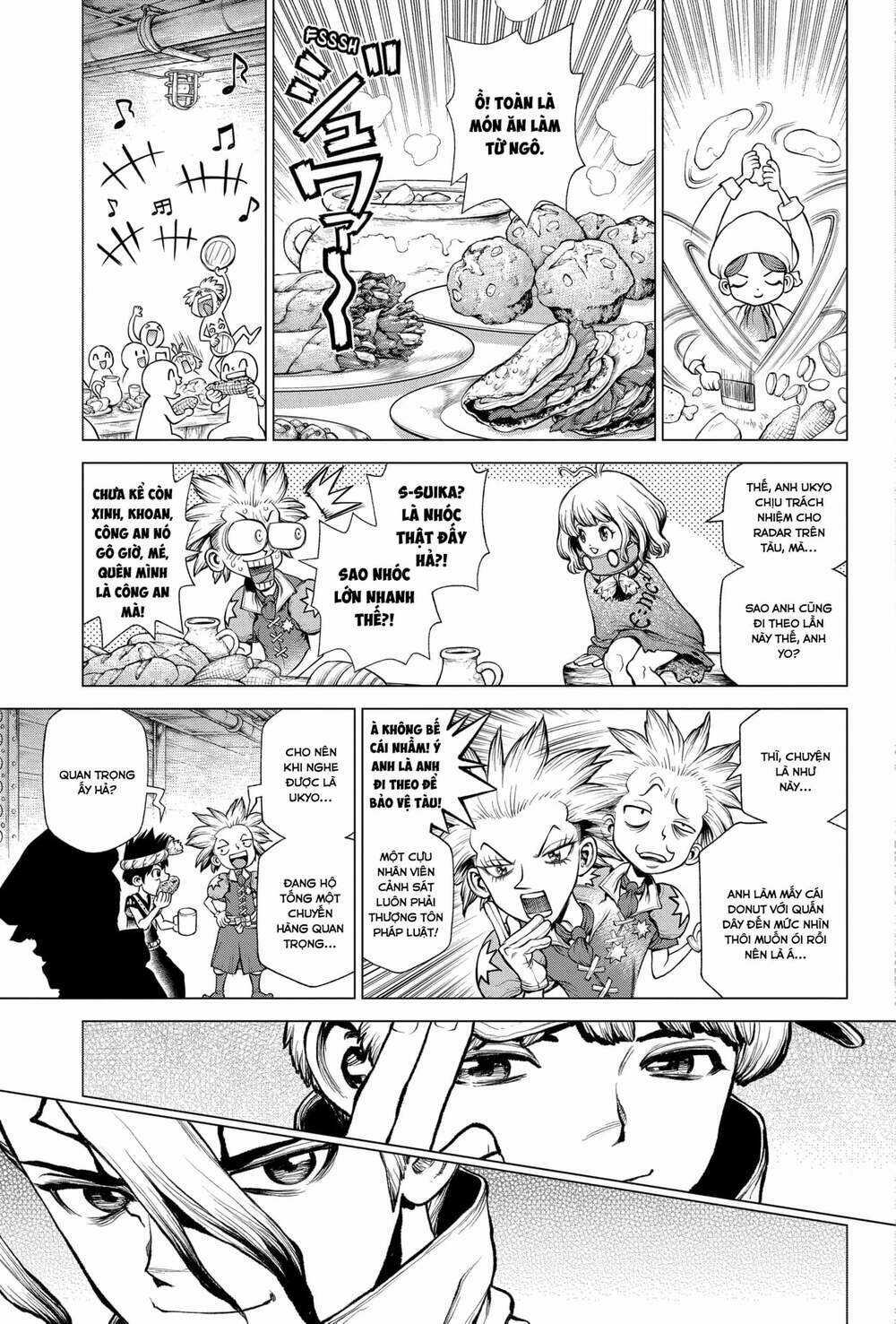 Dr.stone - Hồi Sinh Thế Giới Chapter 209 trang 14