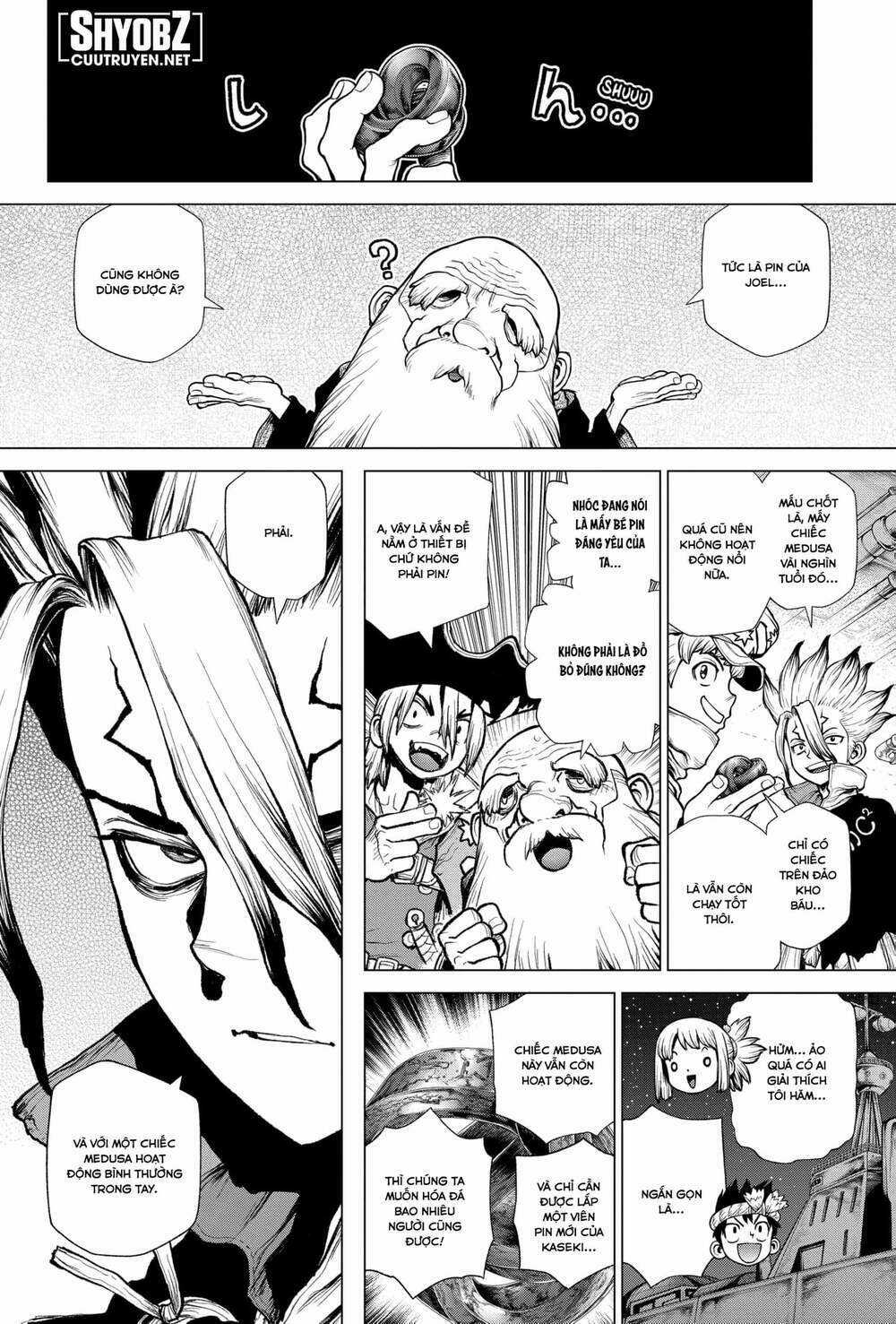 Dr.stone - Hồi Sinh Thế Giới Chapter 209 trang 18