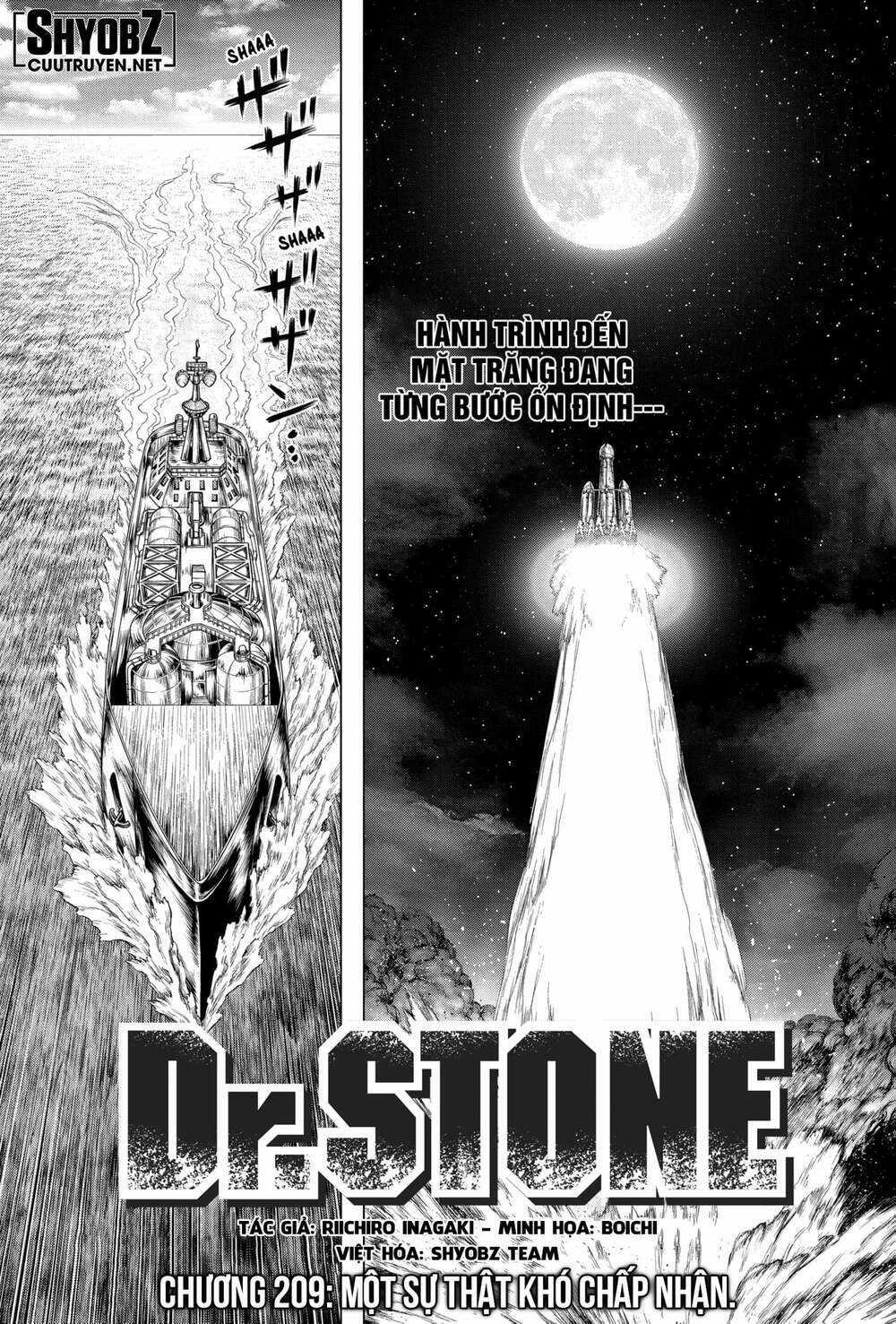 Dr.stone - Hồi Sinh Thế Giới Chapter 209 trang 2