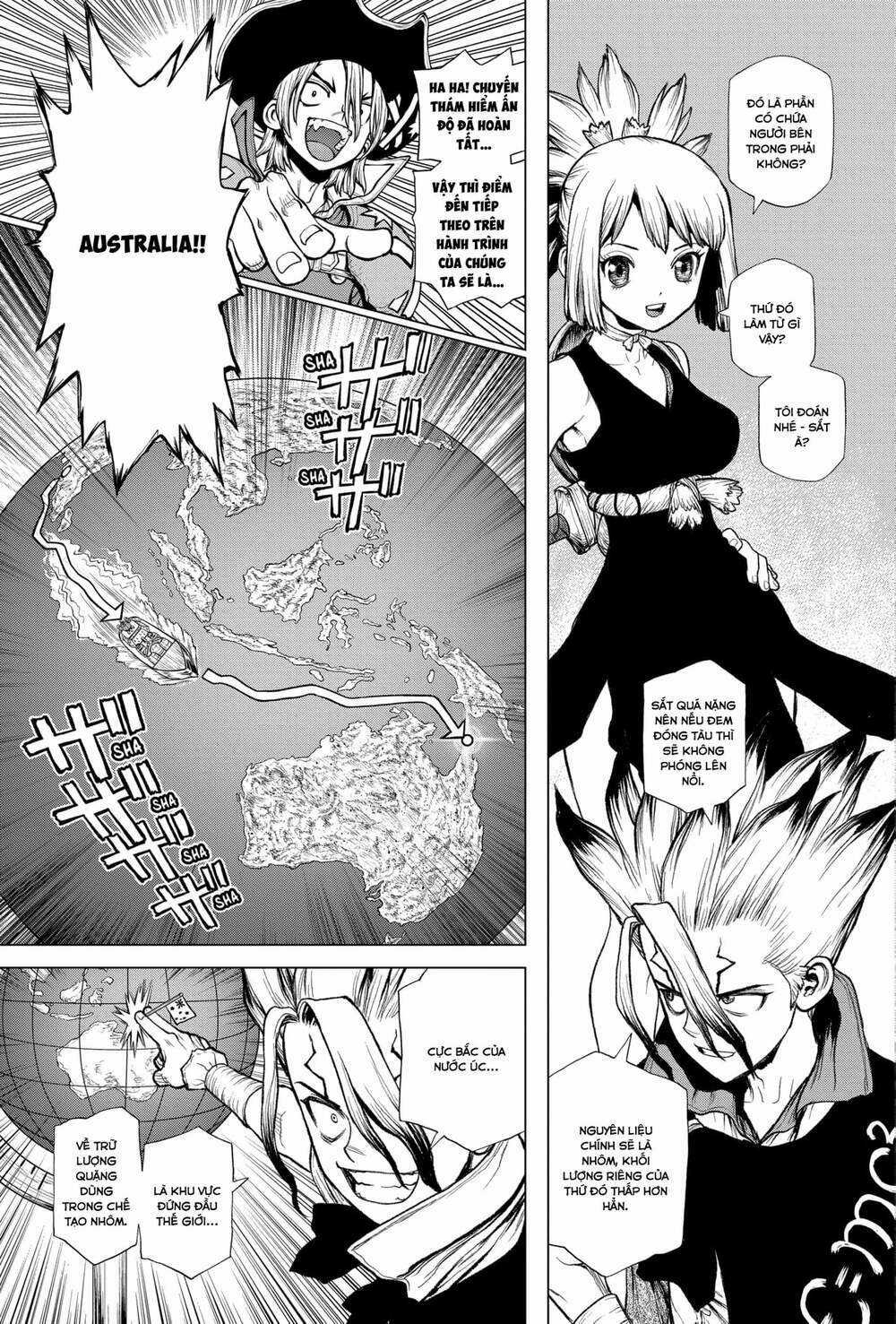 Dr.stone - Hồi Sinh Thế Giới Chapter 209 trang 3