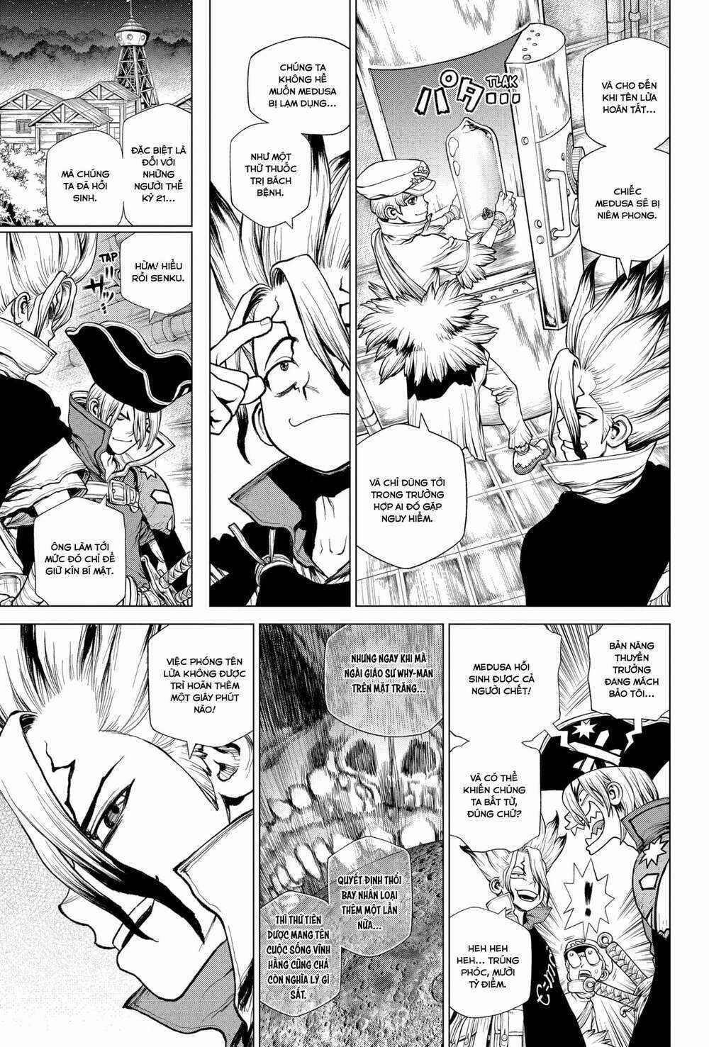 Dr.stone - Hồi Sinh Thế Giới Chapter 210 trang 10