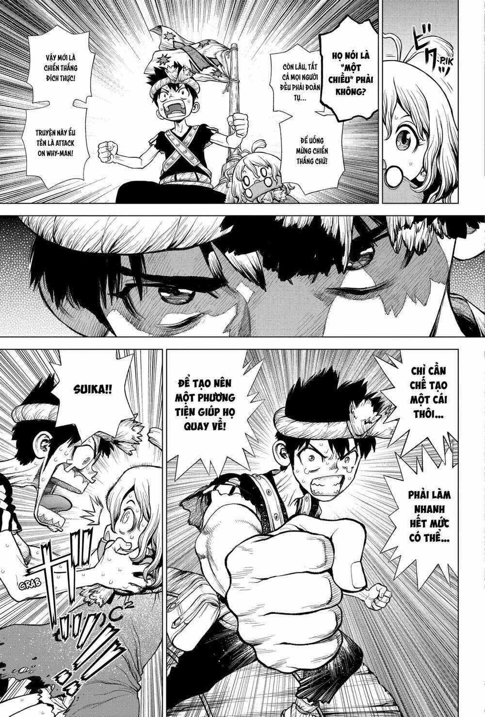 Dr.stone - Hồi Sinh Thế Giới Chapter 210 trang 14