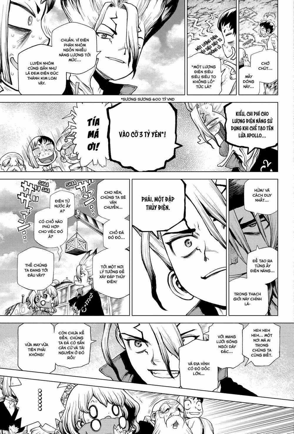 Dr.stone - Hồi Sinh Thế Giới Chapter 210 trang 5