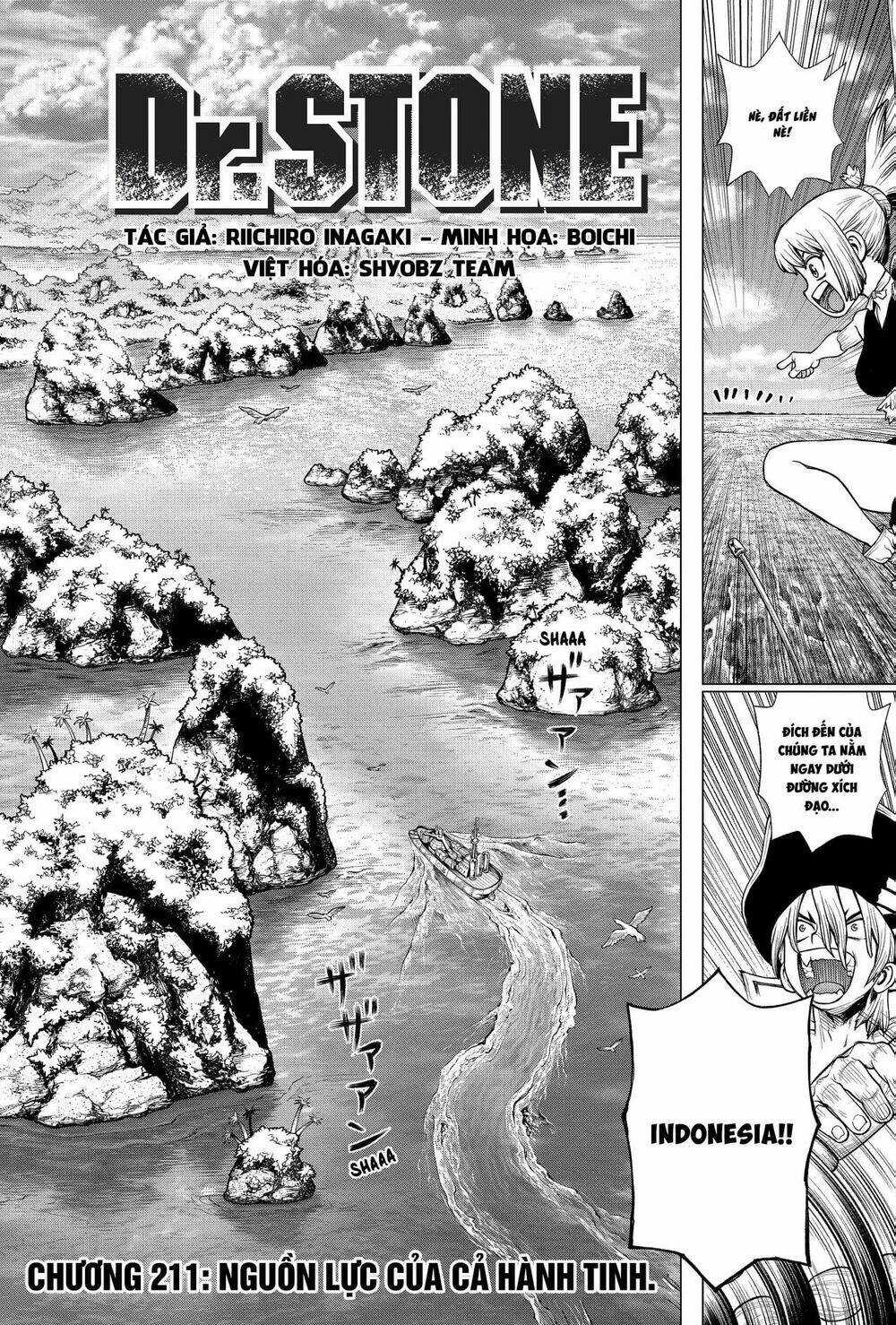 Dr.stone - Hồi Sinh Thế Giới Chapter 211 trang 2
