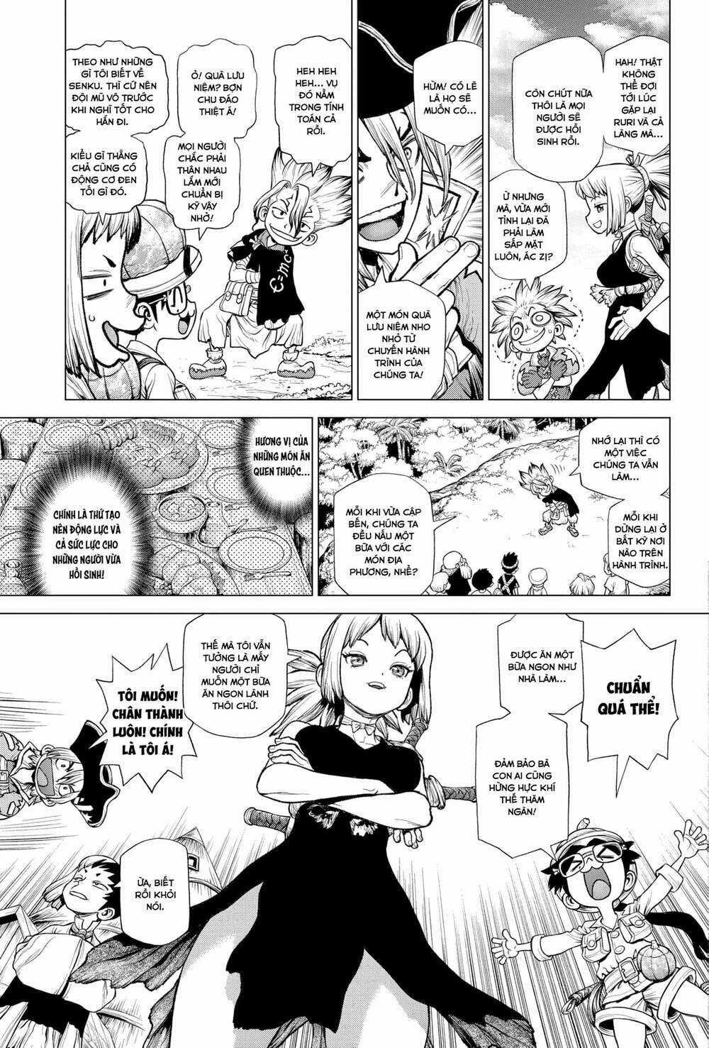 Dr.stone - Hồi Sinh Thế Giới Chapter 211 trang 8