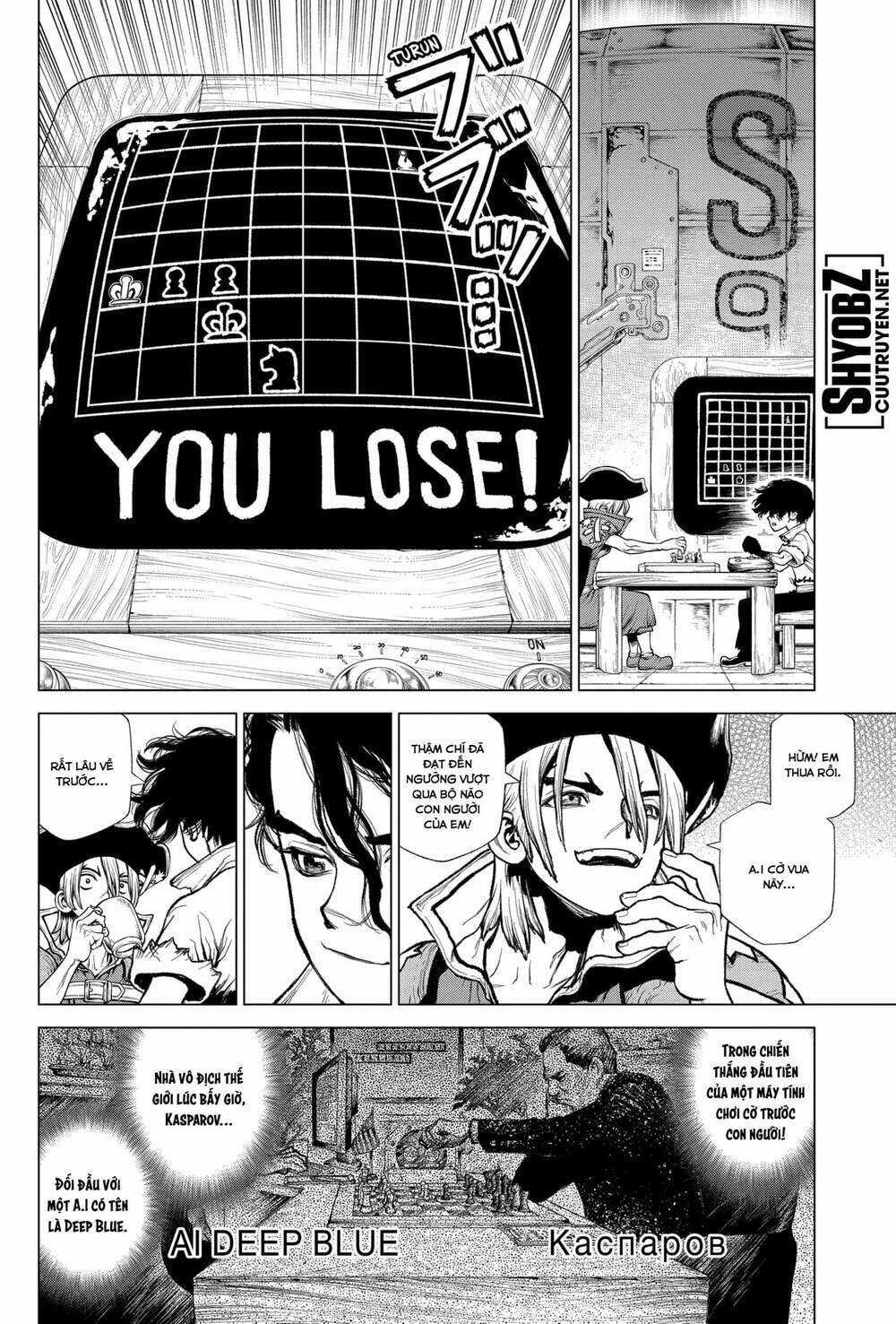 Dr.stone - Hồi Sinh Thế Giới Chapter 213 trang 14