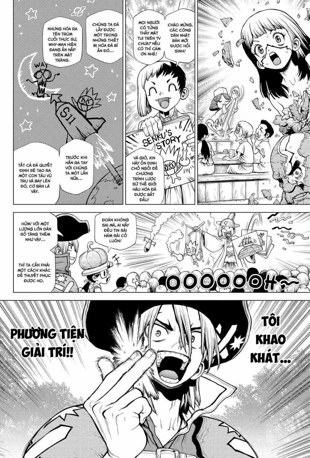 Dr.stone - Hồi Sinh Thế Giới Chapter 213 trang 3