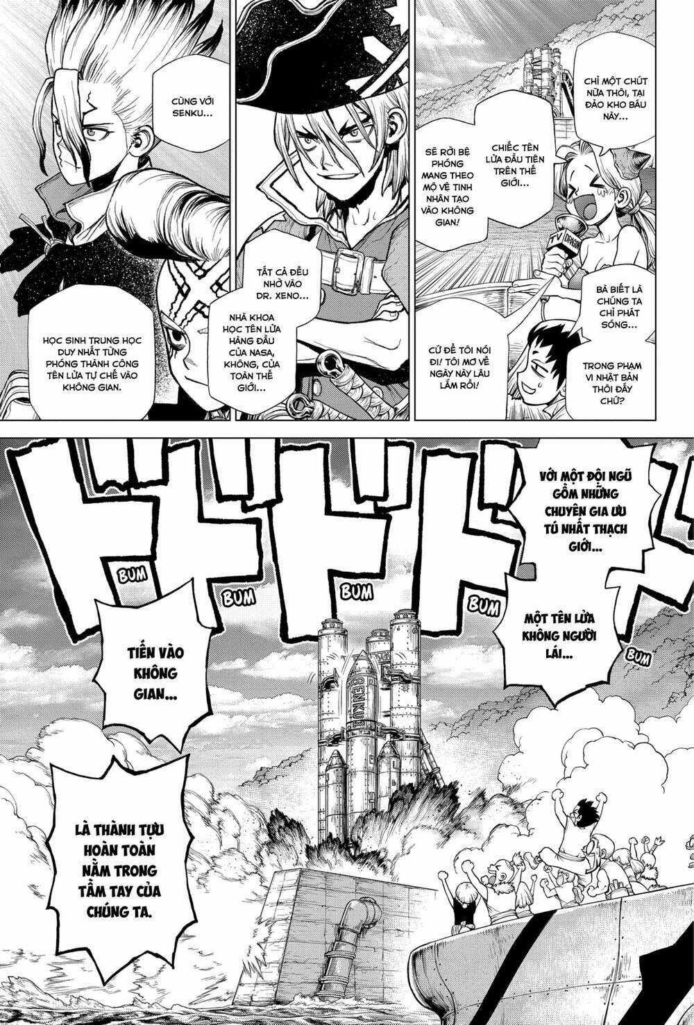 Dr.stone - Hồi Sinh Thế Giới Chapter 215 trang 11