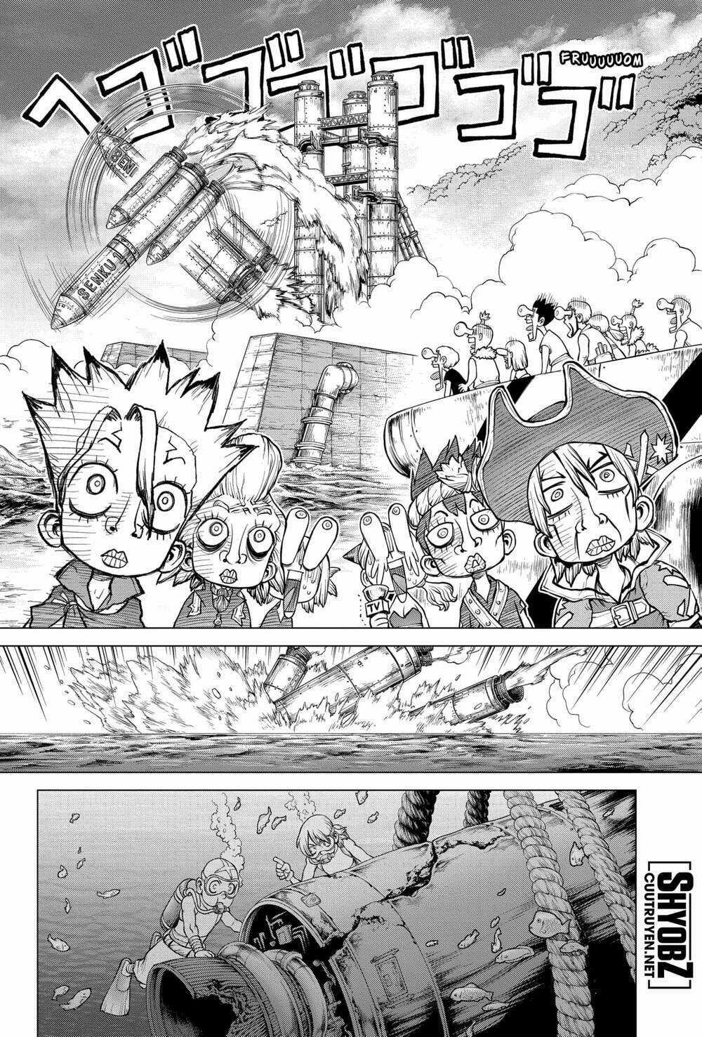 Dr.stone - Hồi Sinh Thế Giới Chapter 215 trang 12