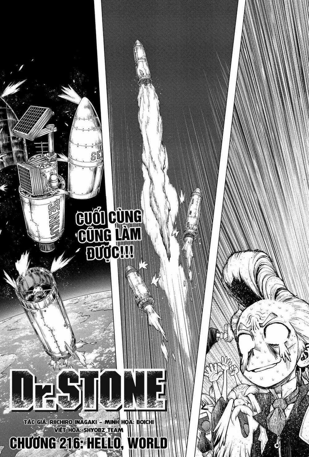Dr.stone - Hồi Sinh Thế Giới Chapter 216 trang 5
