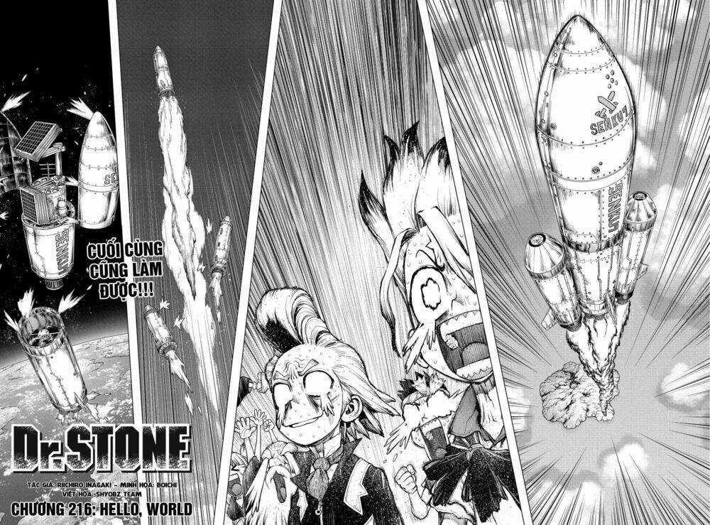 Dr.stone - Hồi Sinh Thế Giới Chapter 216 trang 6