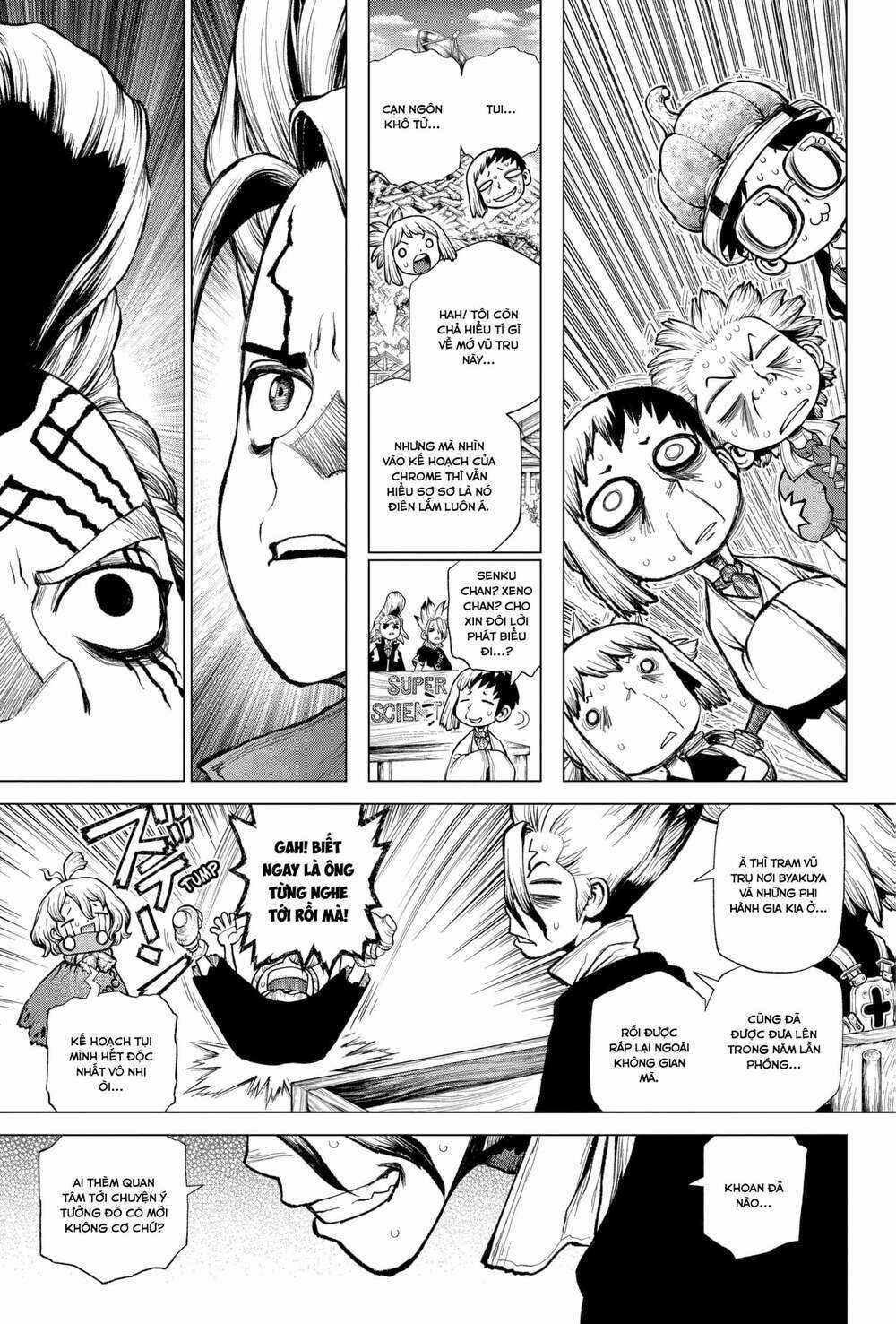 Dr.stone - Hồi Sinh Thế Giới Chapter 217 trang 10