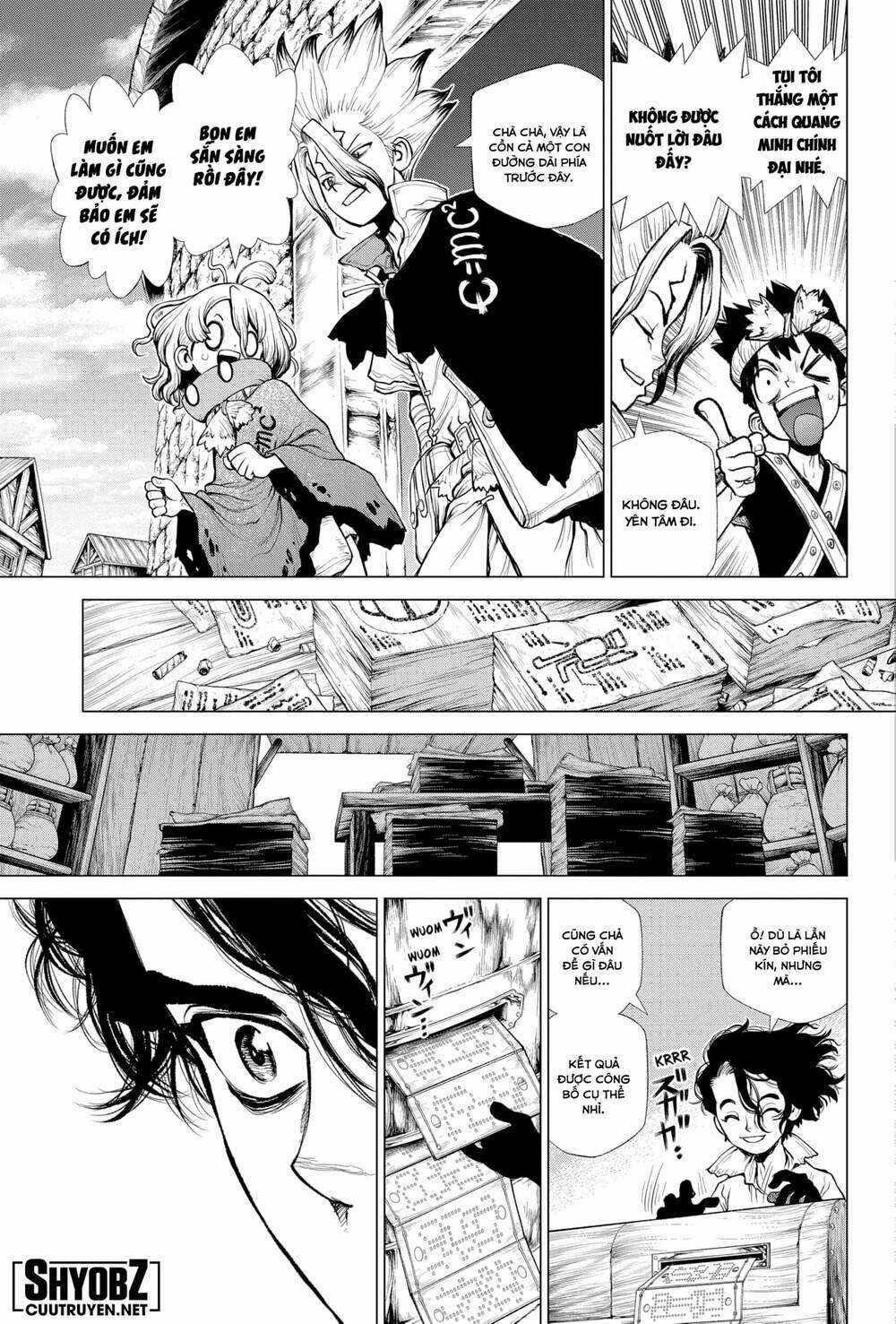 Dr.stone - Hồi Sinh Thế Giới Chapter 217 trang 16