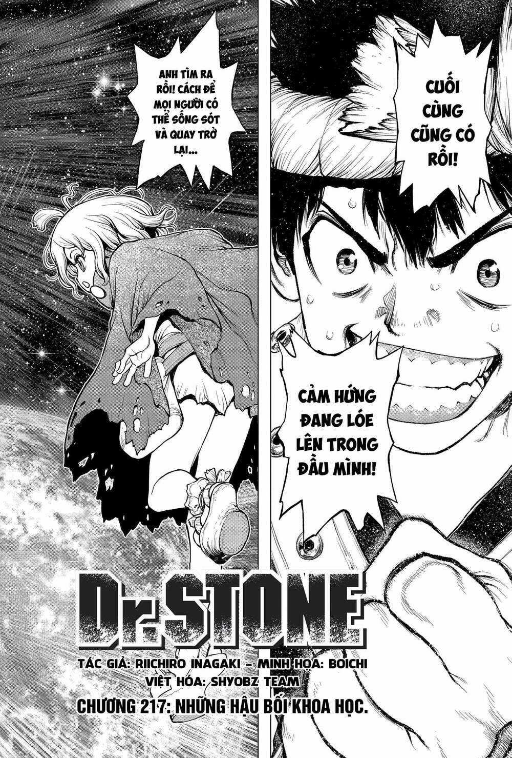 Dr.stone - Hồi Sinh Thế Giới Chapter 217 trang 4