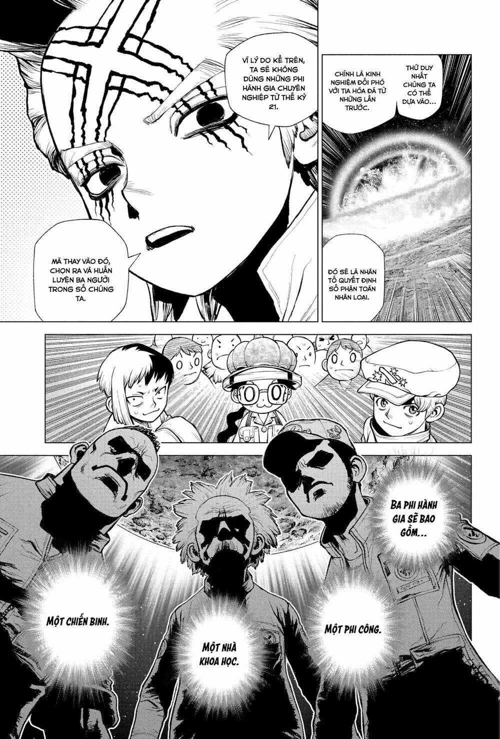 Dr.stone - Hồi Sinh Thế Giới Chapter 219 trang 3