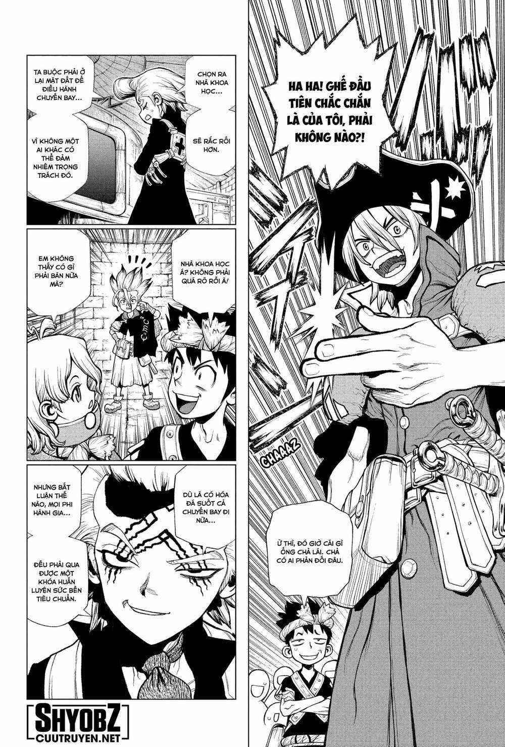 Dr.stone - Hồi Sinh Thế Giới Chapter 219 trang 4