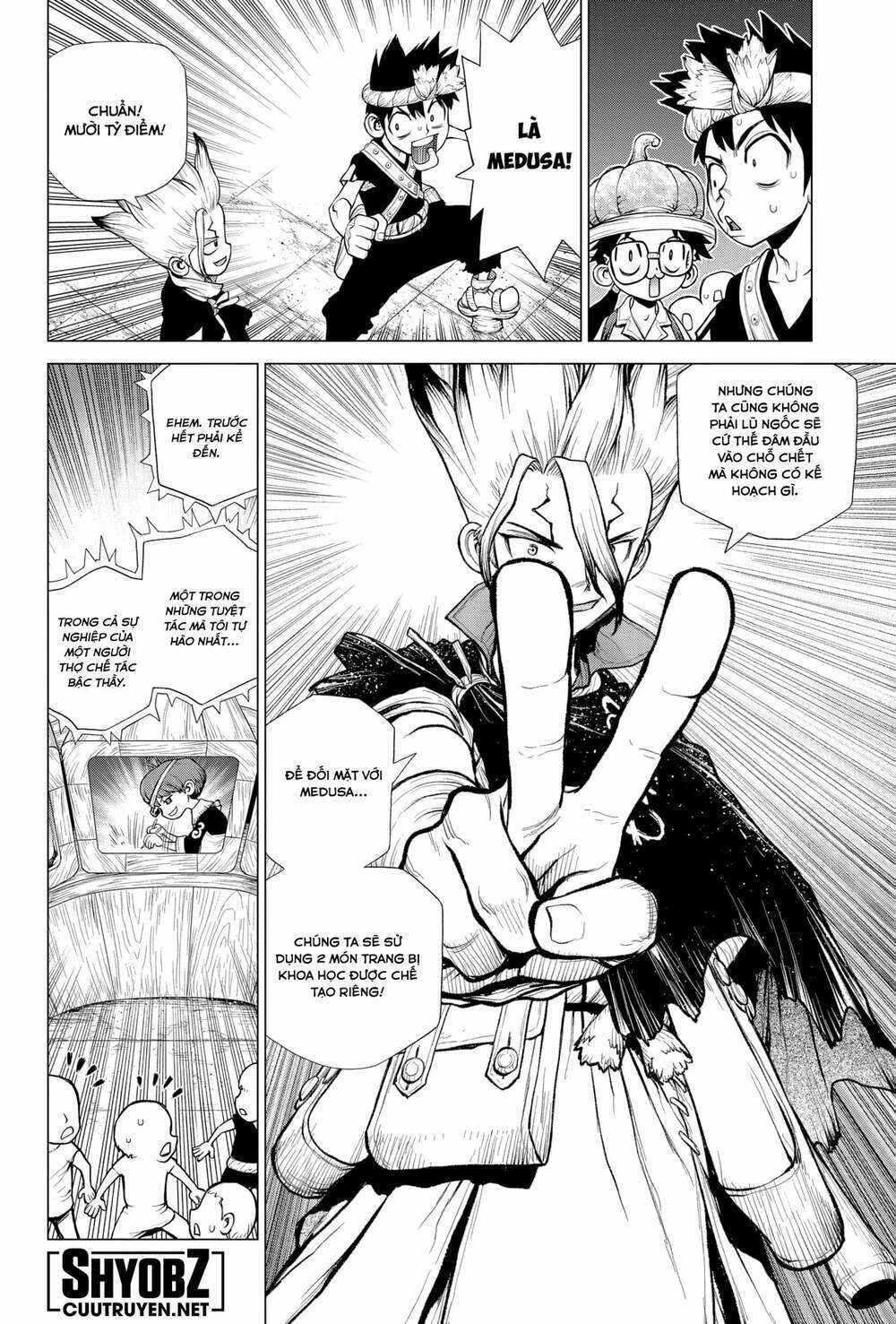Dr.stone - Hồi Sinh Thế Giới Chapter 220 trang 8