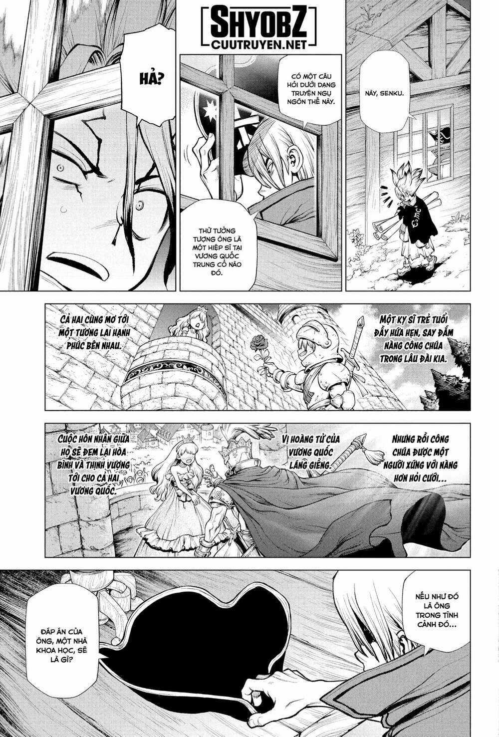 Dr.stone - Hồi Sinh Thế Giới Chapter 221 trang 3