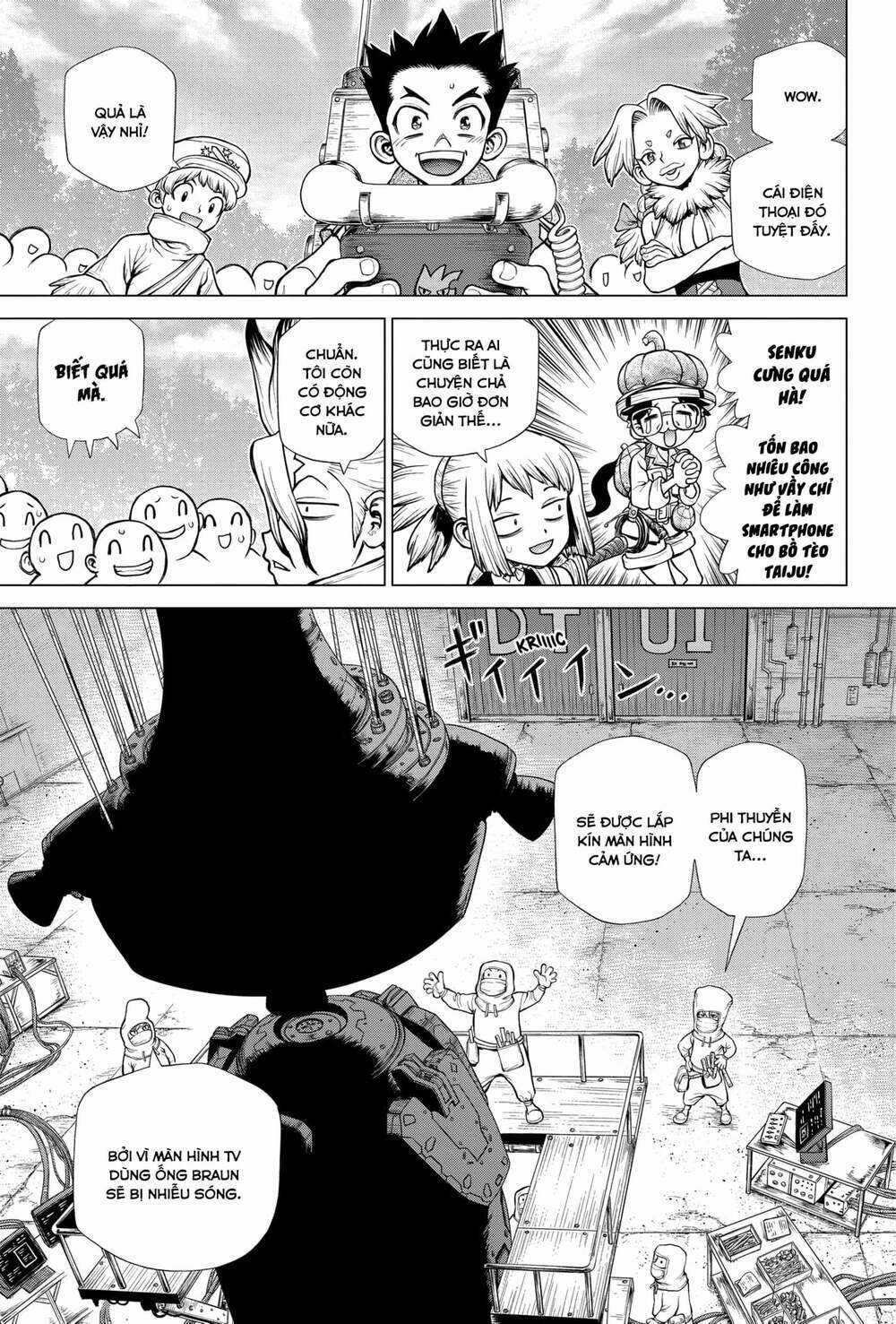 Dr.stone - Hồi Sinh Thế Giới Chapter 222 trang 15