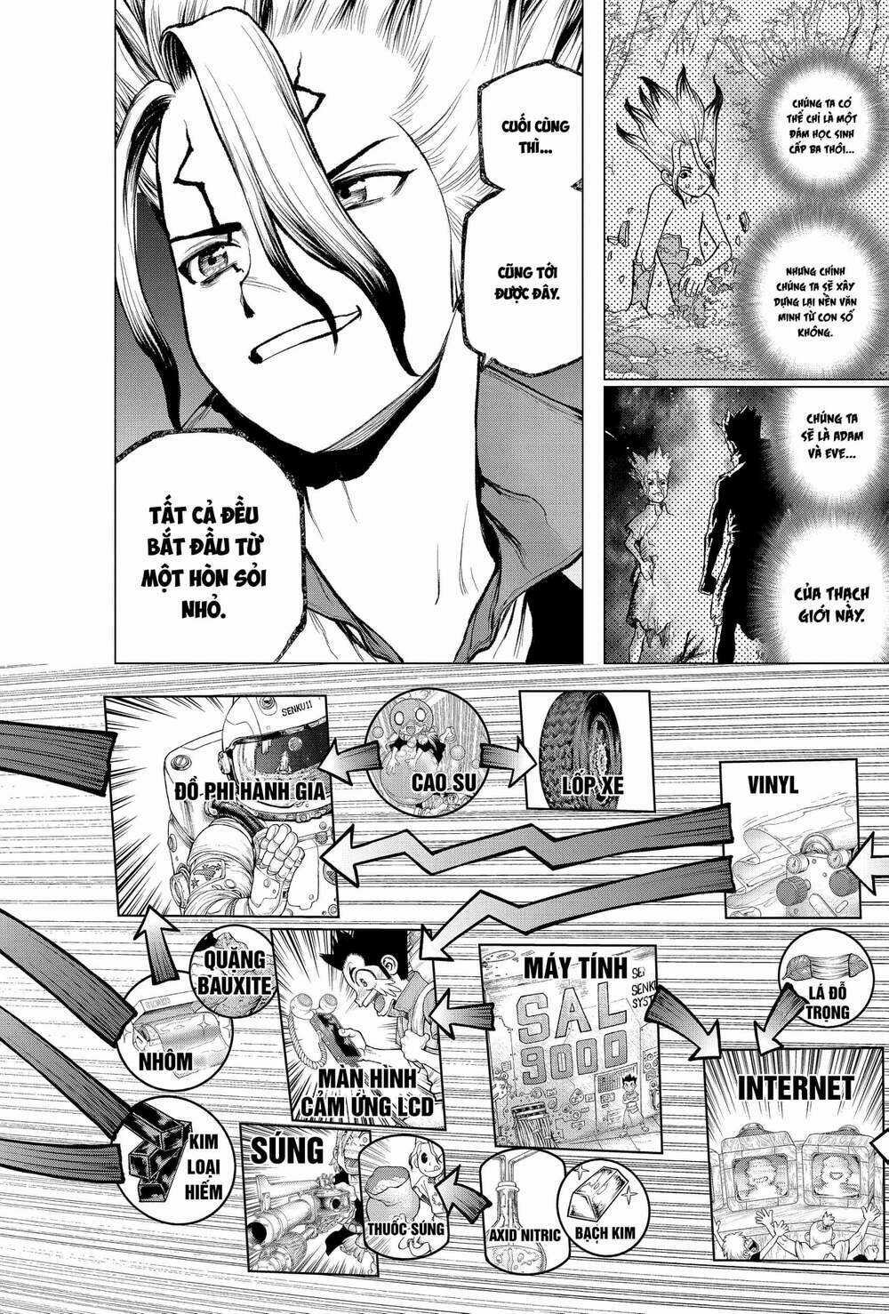 Dr.stone - Hồi Sinh Thế Giới Chapter 222 trang 19