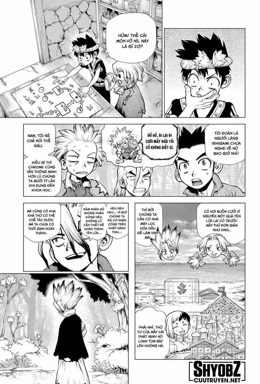 Dr.stone - Hồi Sinh Thế Giới Chapter 222 trang 3