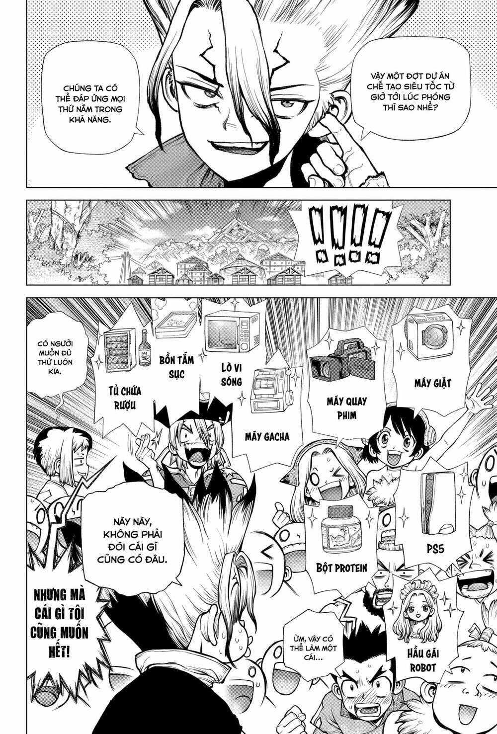 Dr.stone - Hồi Sinh Thế Giới Chapter 222 trang 4