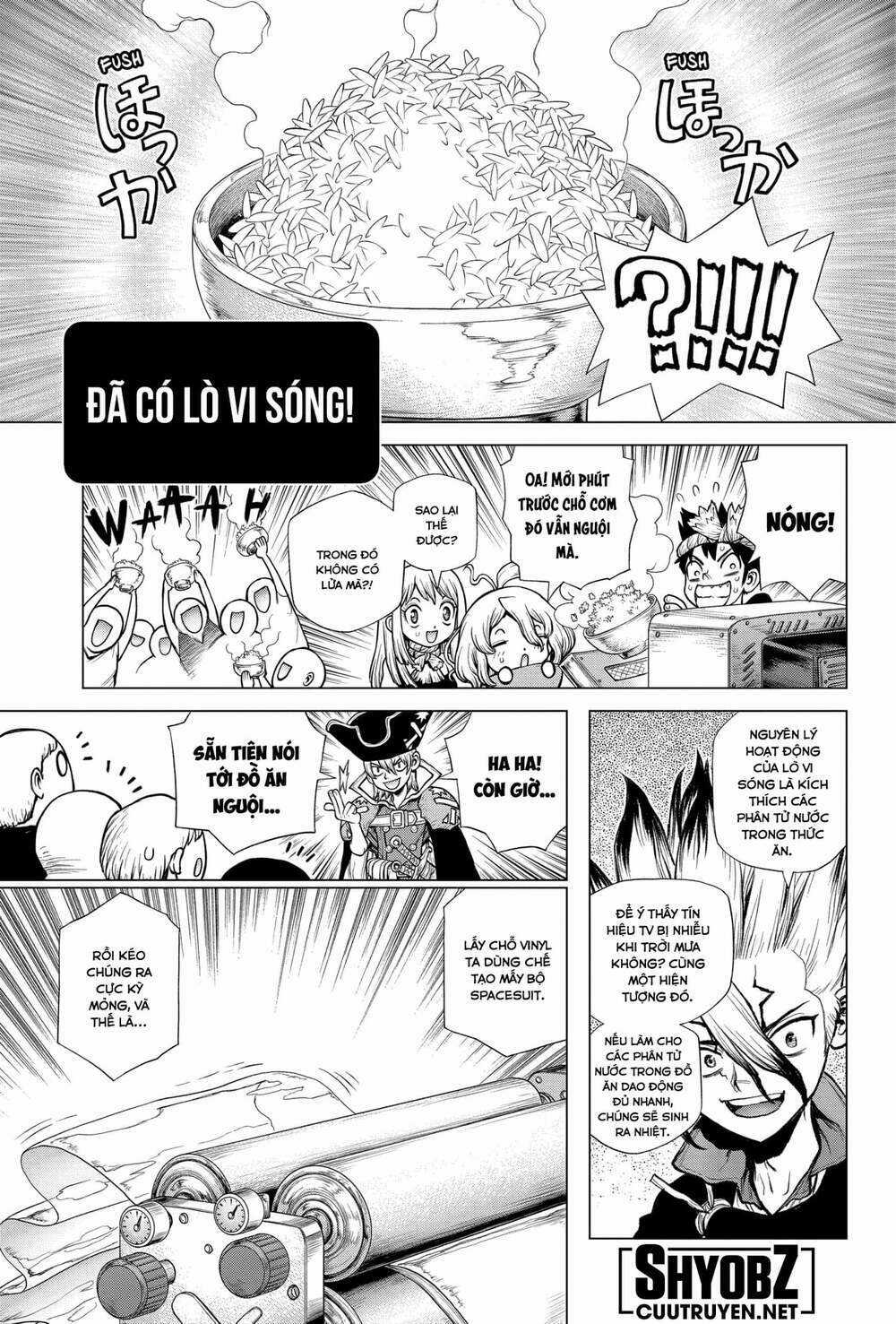 Dr.stone - Hồi Sinh Thế Giới Chapter 222 trang 7