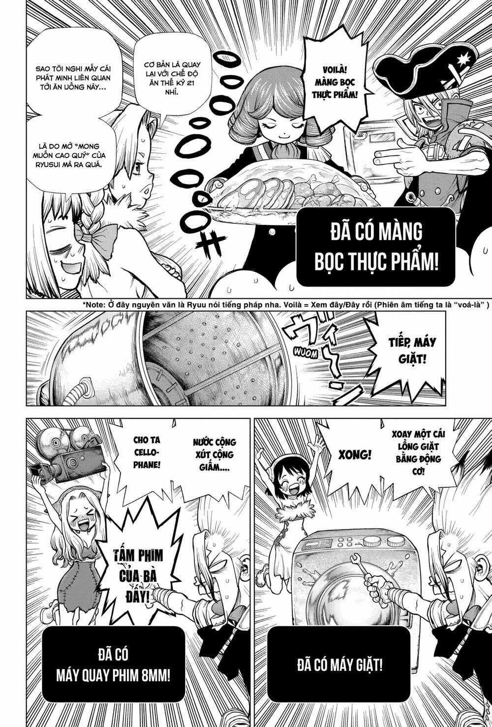 Dr.stone - Hồi Sinh Thế Giới Chapter 222 trang 8