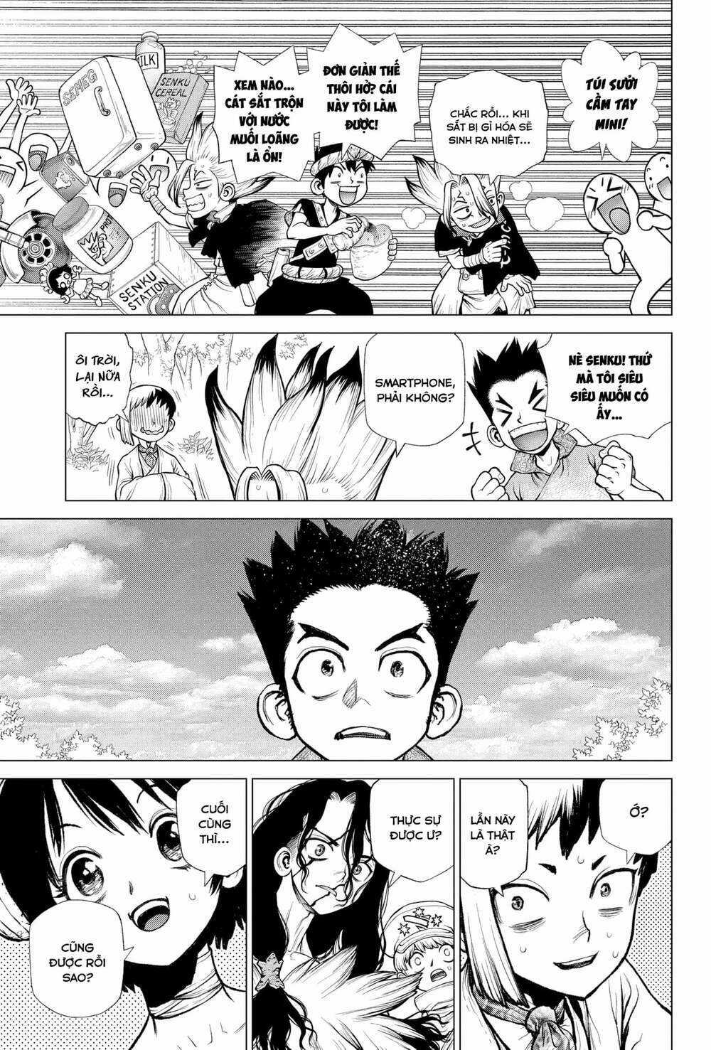 Dr.stone - Hồi Sinh Thế Giới Chapter 222 trang 9