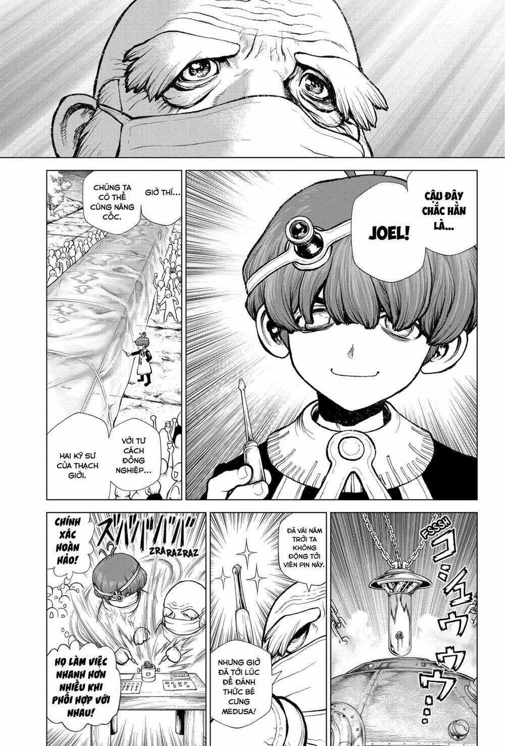 Dr.stone - Hồi Sinh Thế Giới Chapter 223 trang 10