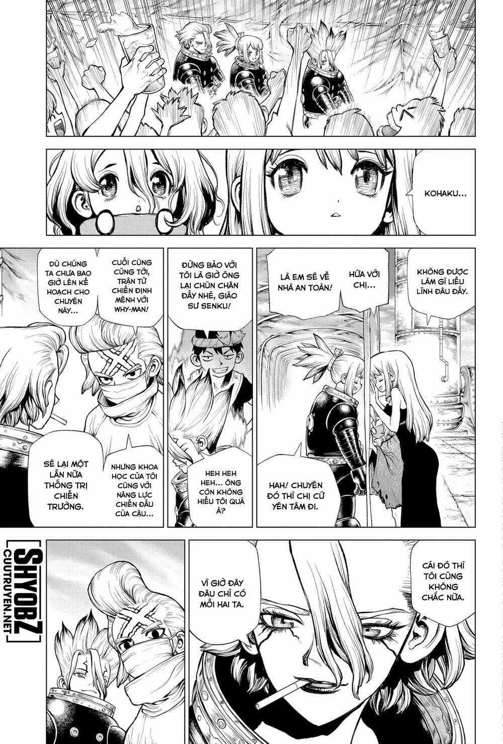 Dr.stone - Hồi Sinh Thế Giới Chapter 223 trang 4