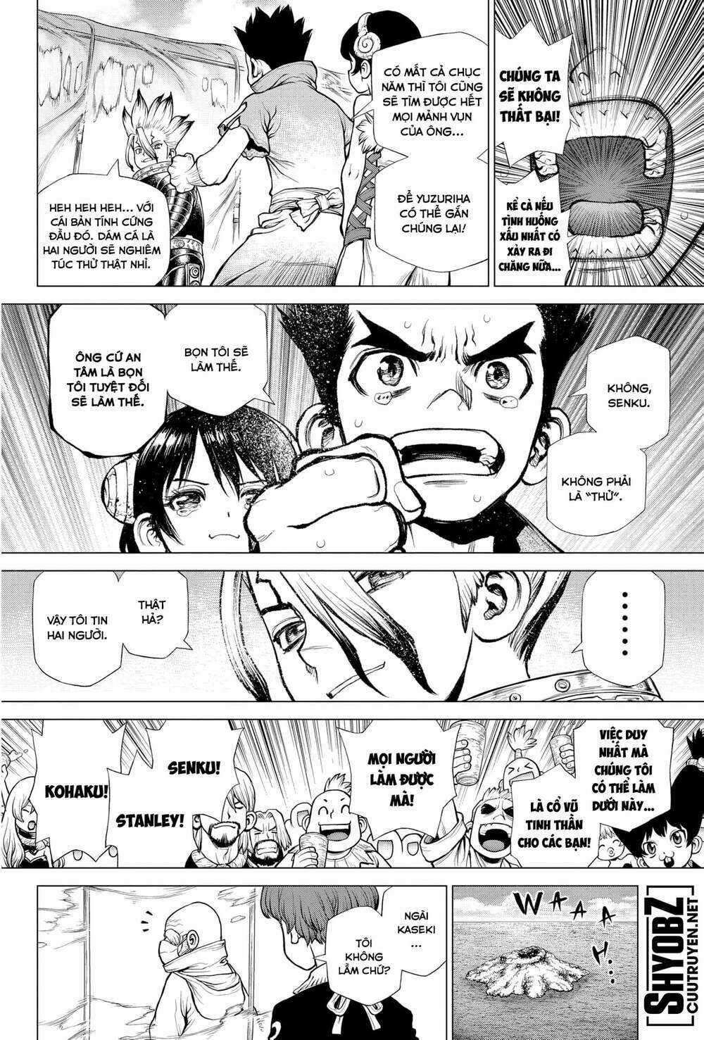 Dr.stone - Hồi Sinh Thế Giới Chapter 223 trang 9