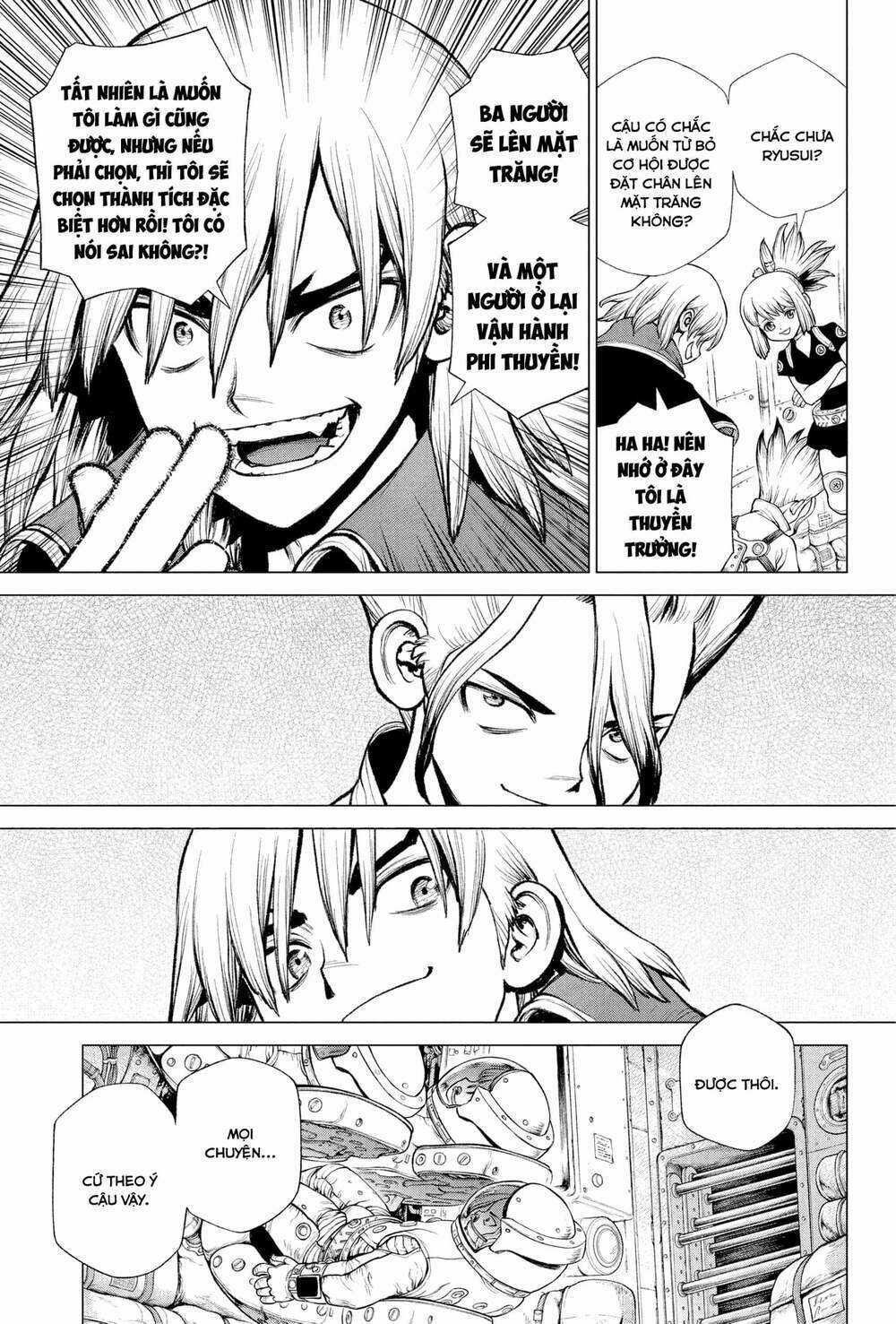 Dr.stone - Hồi Sinh Thế Giới Chapter 226 trang 15