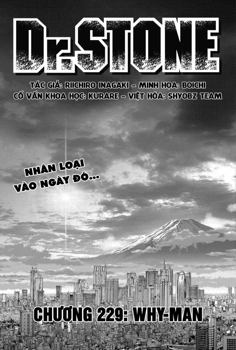 Dr.stone - Hồi Sinh Thế Giới Chapter 229 trang 2