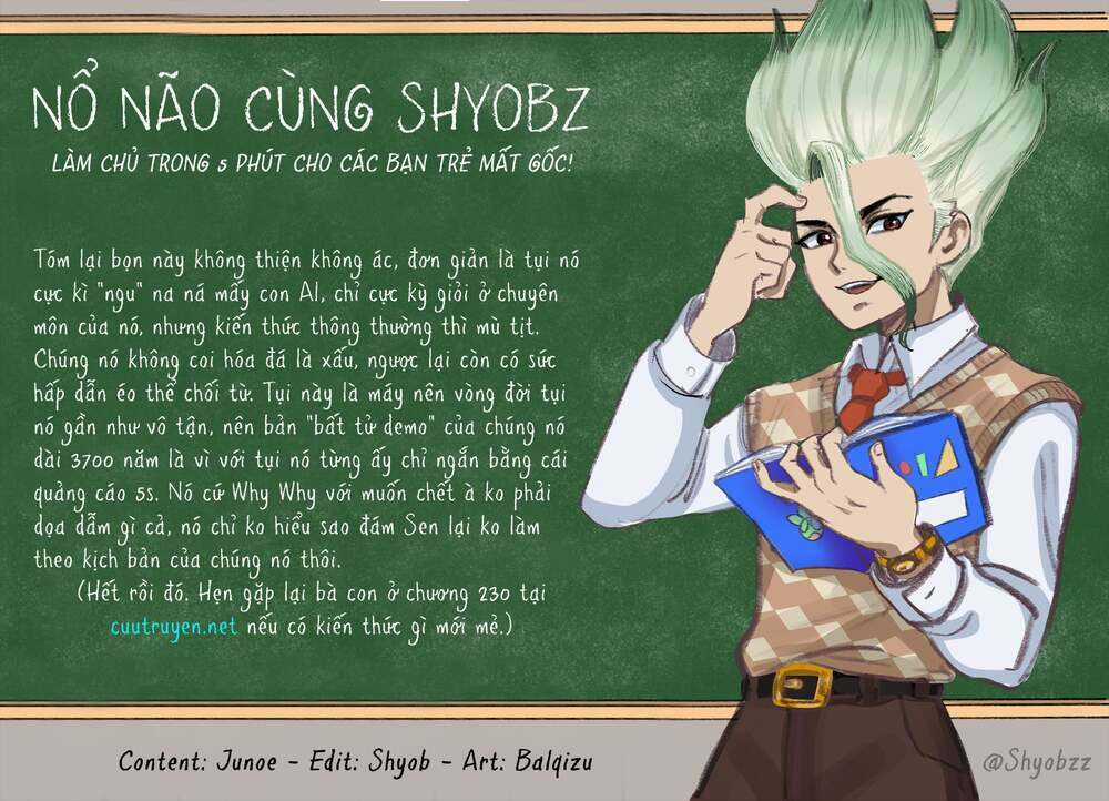 Dr.stone - Hồi Sinh Thế Giới Chapter 229 trang 23