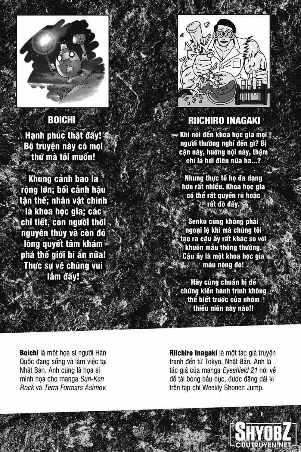 Dr.stone - Hồi Sinh Thế Giới Chapter 232.5 trang 2