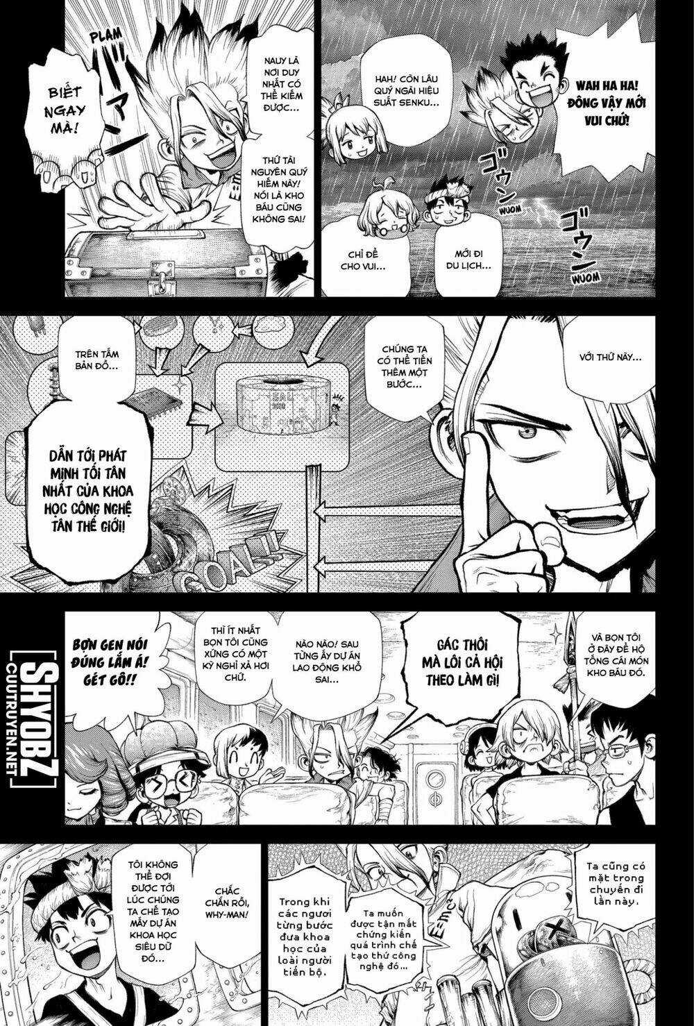 Dr.stone - Hồi Sinh Thế Giới Chapter 232.6 trang 12