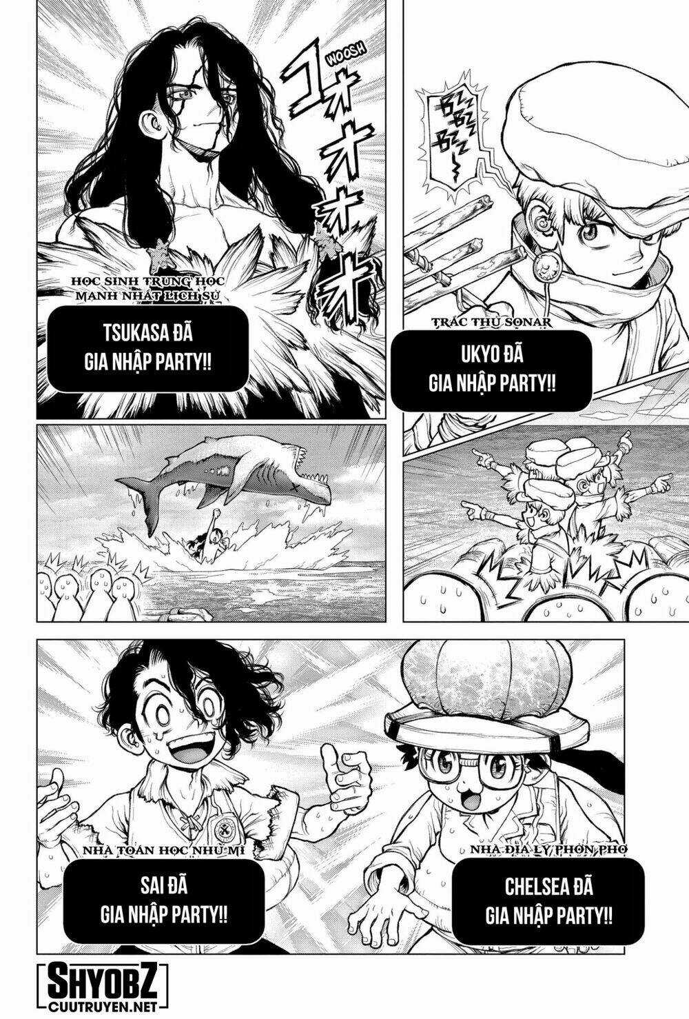Dr.stone - Hồi Sinh Thế Giới Chapter 232.6 trang 36