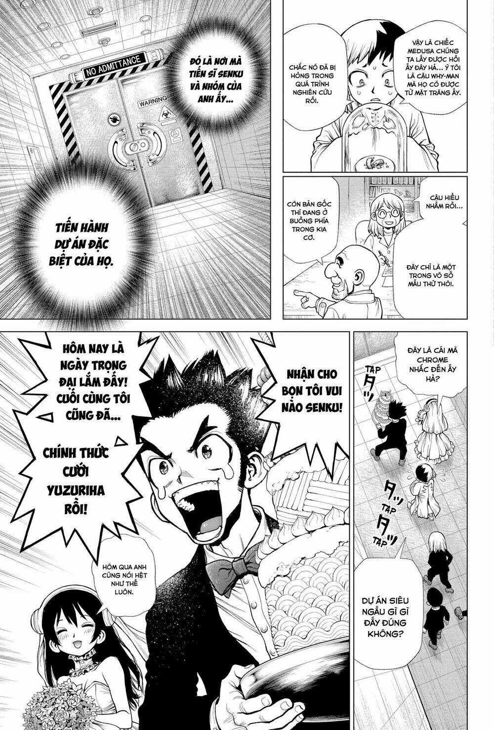 Dr.stone - Hồi Sinh Thế Giới Chapter 232 trang 15