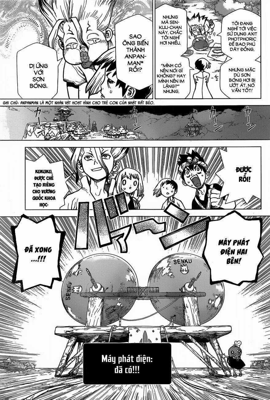 Dr.stone - Hồi Sinh Thế Giới Chapter 25 trang 8