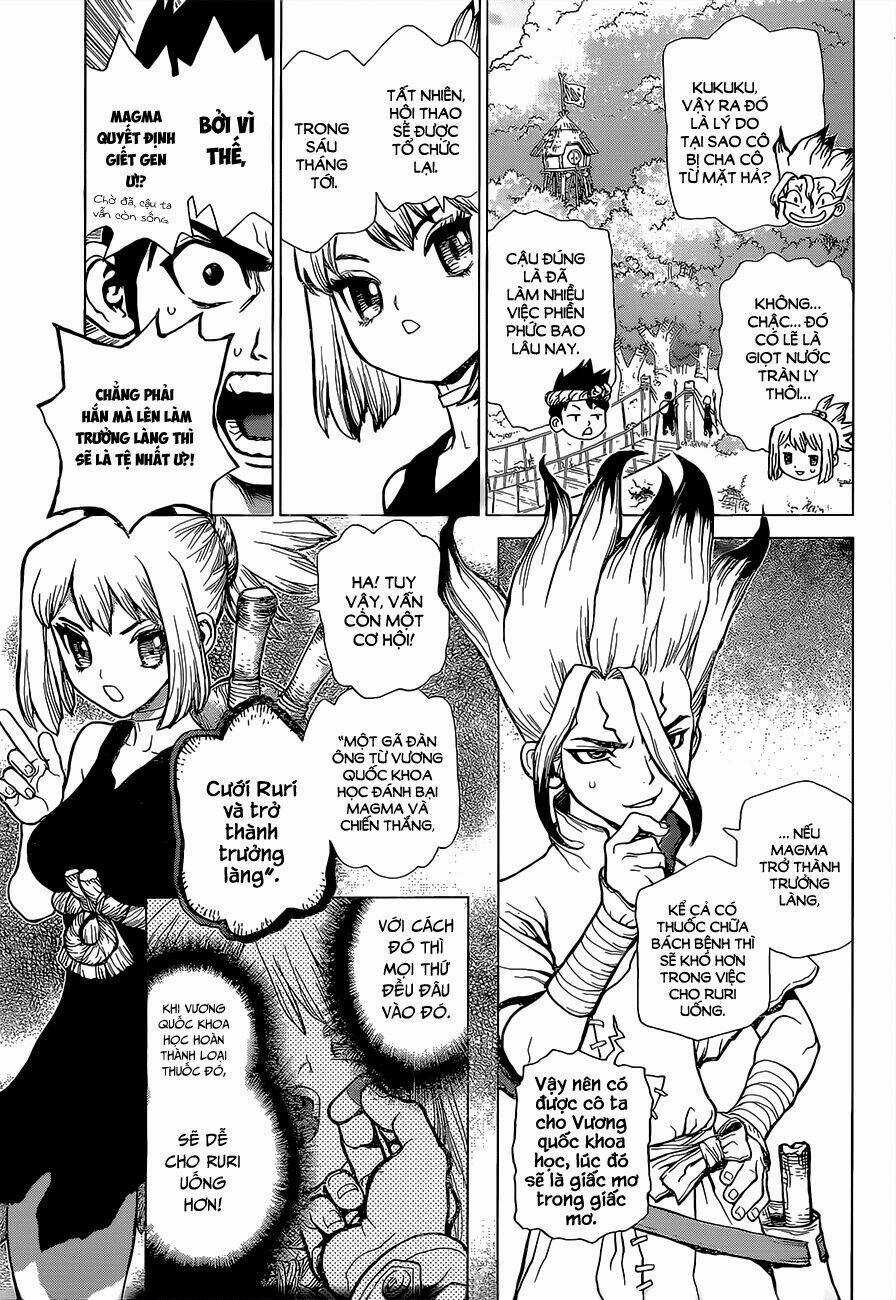 Dr.stone - Hồi Sinh Thế Giới Chapter 27 trang 10