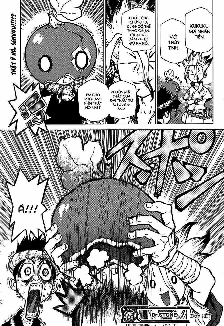 Dr.stone - Hồi Sinh Thế Giới Chapter 27 trang 18