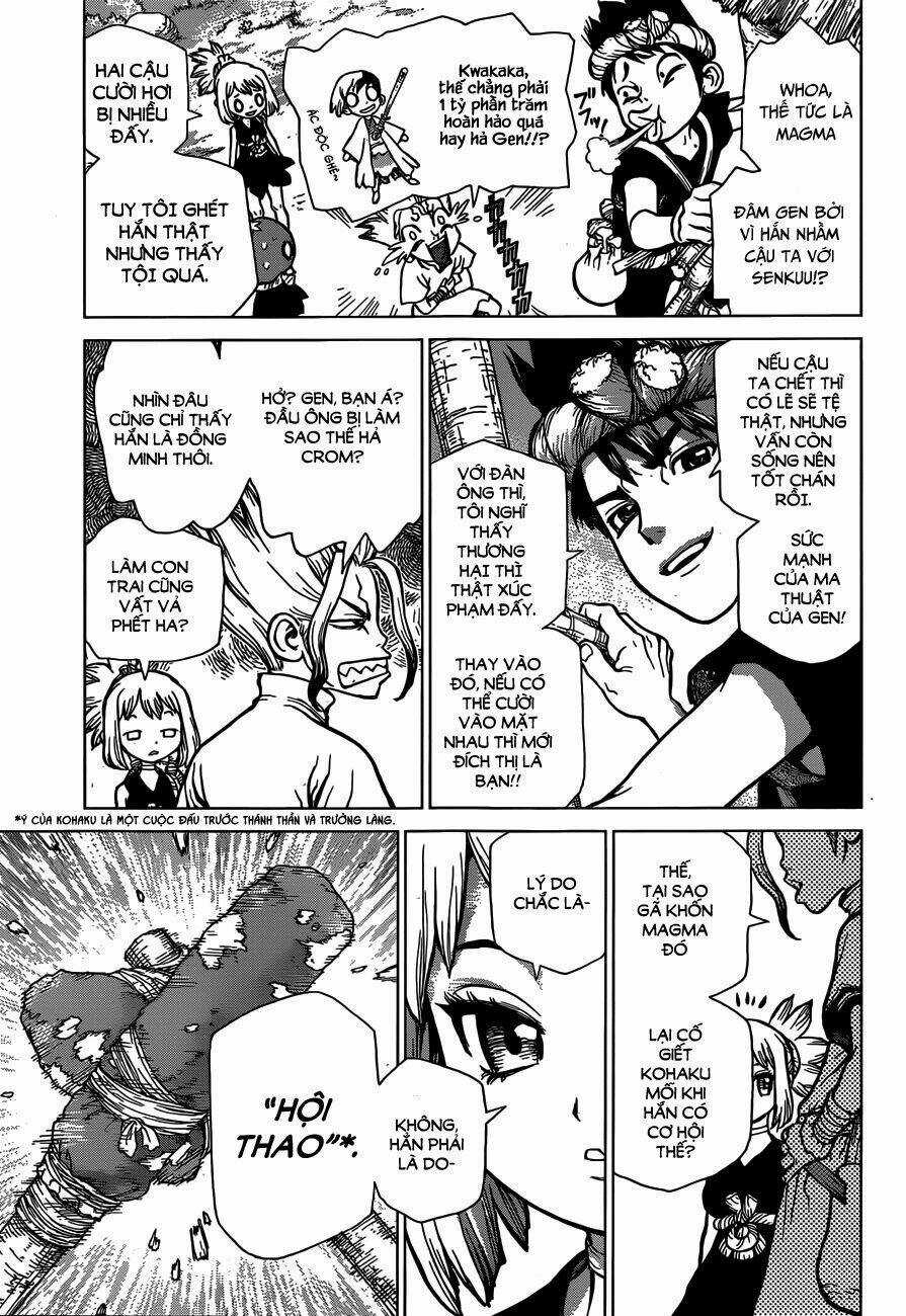Dr.stone - Hồi Sinh Thế Giới Chapter 27 trang 5