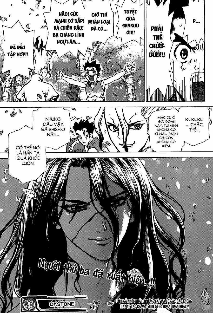 Dr.stone - Hồi Sinh Thế Giới Chapter 3 trang 21