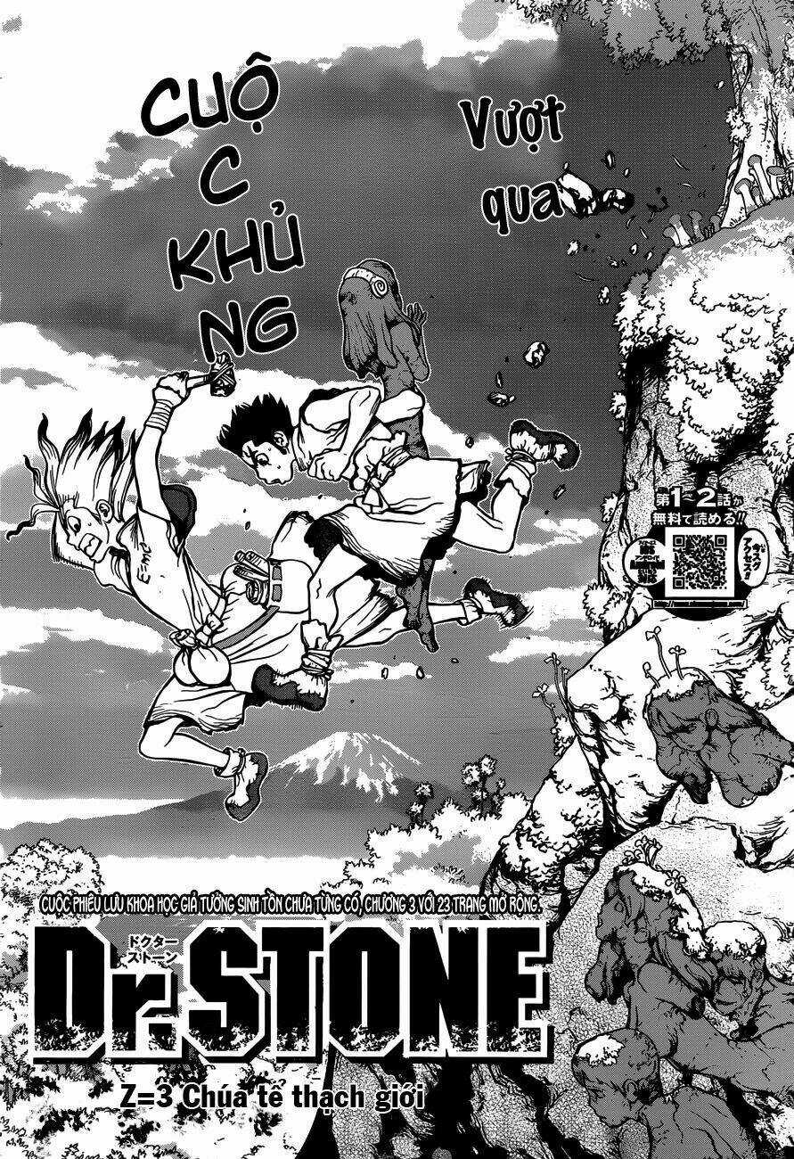 Dr.stone - Hồi Sinh Thế Giới Chapter 3 trang 9